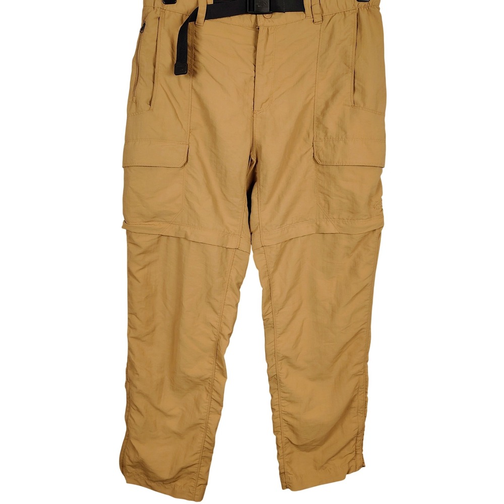 The North Face Mens L Paramount Convertible Hiking Pants Tan Gorpcore Utility